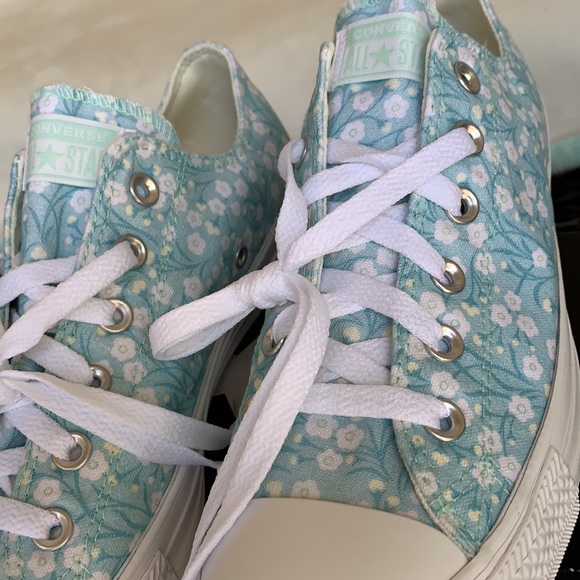 CONVERSE CTAS OX OCEAN MINT/WHITE/EGRET WMNS - Picture 9 of 13